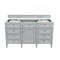 James Martin Vanities Brittany 60in Single Vanity Cabinet, Urban Gray 650-V60S-UGR - alternate 1